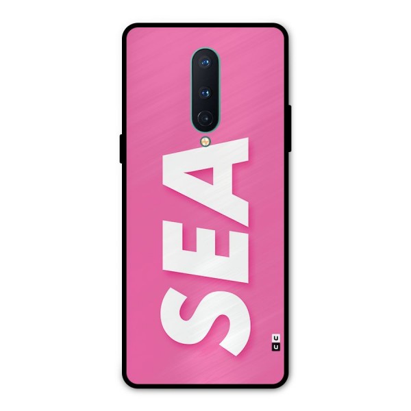 Bubble Sea Metal Back Case for OnePlus 8