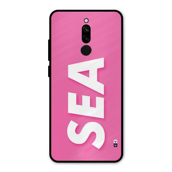 Bubble Sea Metal Back Case for Redmi 8