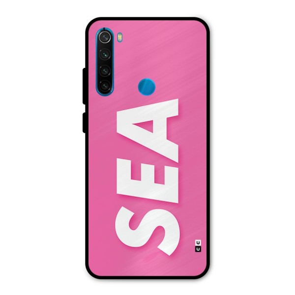 Bubble Sea Metal Back Case for Redmi Note 8