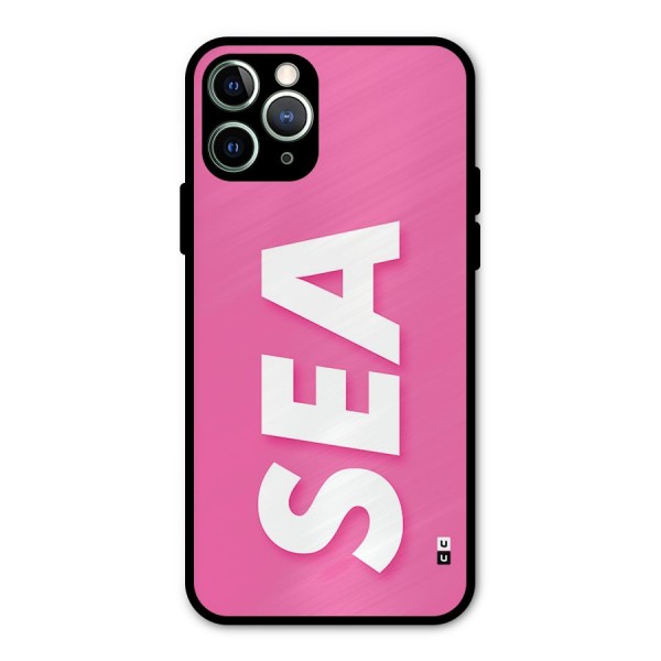 Bubble Sea Metal Back Case for iPhone 11 Pro Max