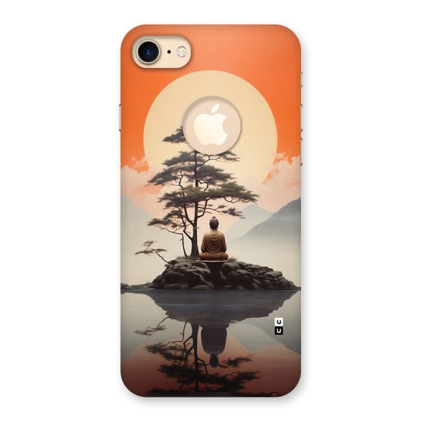 Buddha Nature Back Case for iPhone 8 Logo Cut