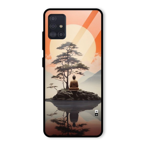 Buddha Nature Glass Back Case for Galaxy A51