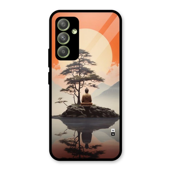 Buddha Nature Glass Back Case for Galaxy A54