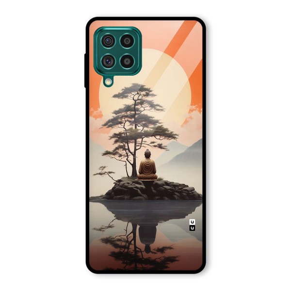 Buddha Nature Glass Back Case for Galaxy F62