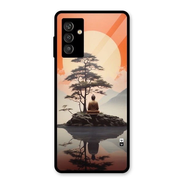 Buddha Nature Glass Back Case for Galaxy M13