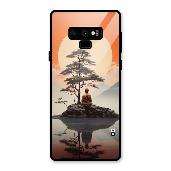 Buddha Nature Glass Back Case for Galaxy Note 9