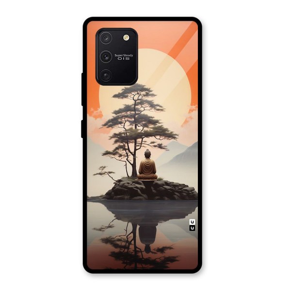 Buddha Nature Glass Back Case for Galaxy S10 Lite