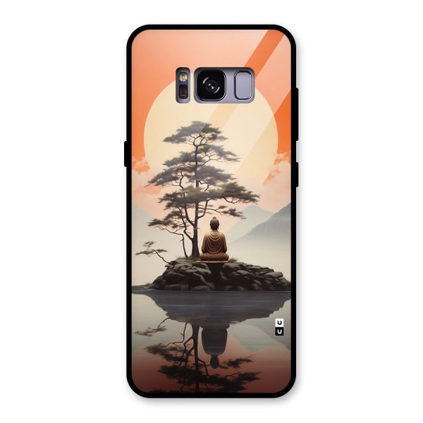 Buddha Nature Glass Back Case for Galaxy S8