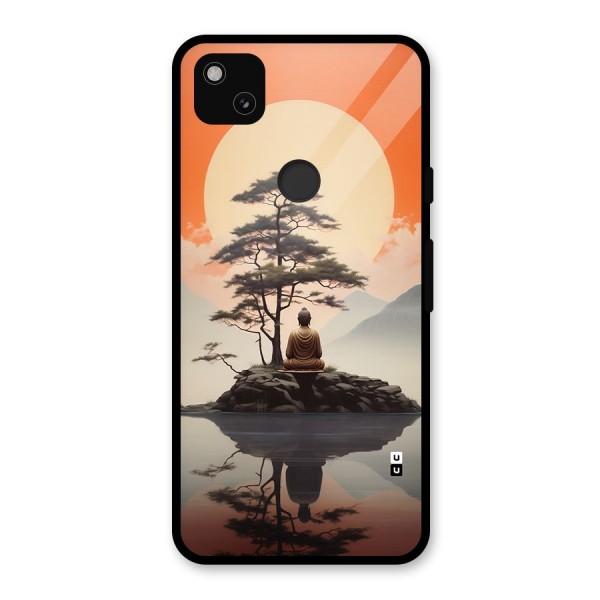 Buddha Nature Glass Back Case for Google Pixel 4a