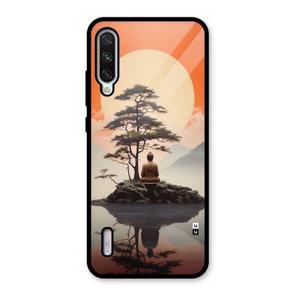 Buddha Nature Glass Back Case for Mi A3