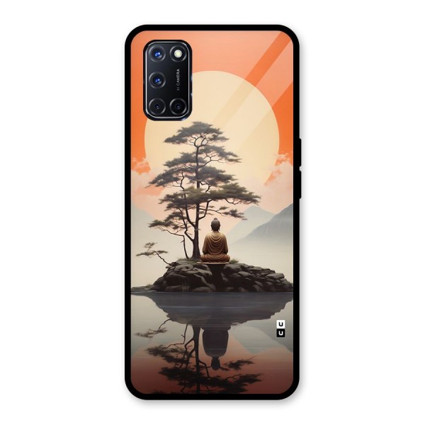 Buddha Nature Glass Back Case for Oppo A52