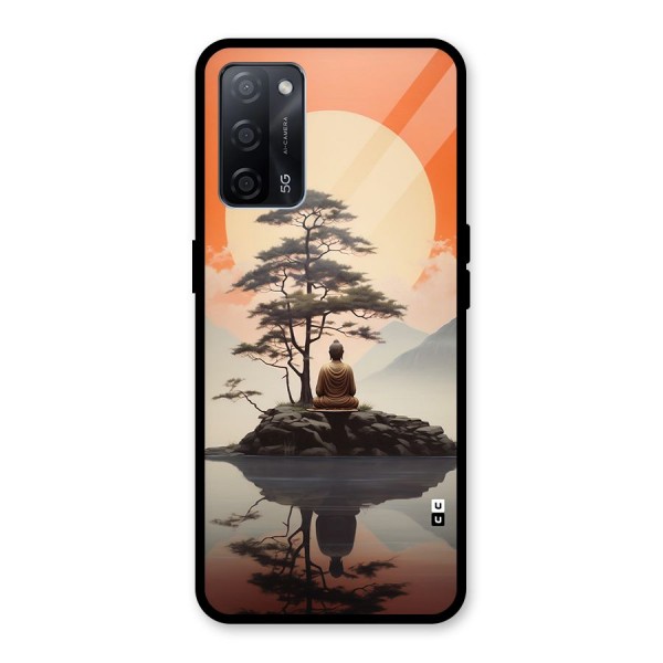 Buddha Nature Glass Back Case for Oppo A53s 5G