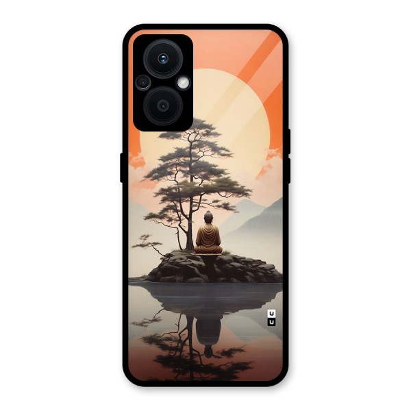 Buddha Nature Glass Back Case for Oppo F21s Pro 5G