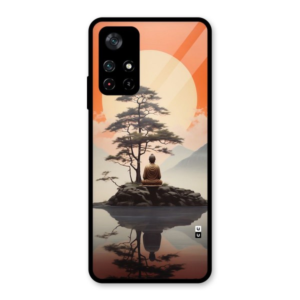 Buddha Nature Glass Back Case for Poco M4 Pro 5G