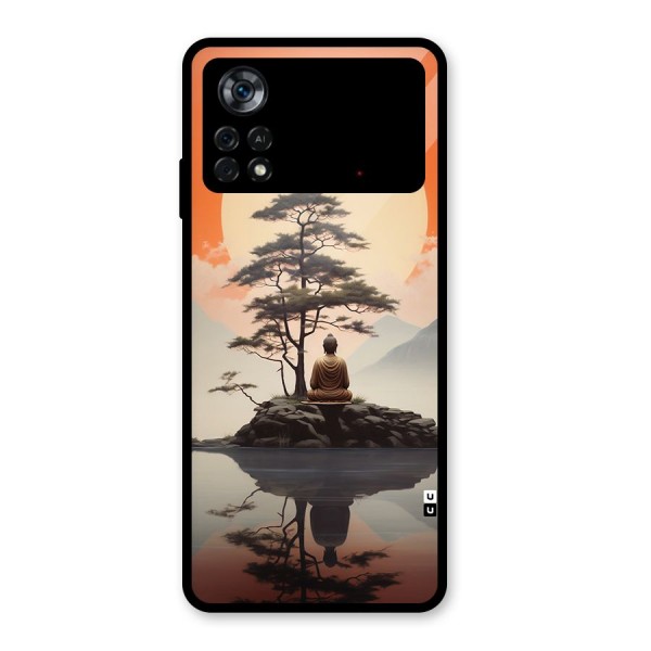 Buddha Nature Glass Back Case for Poco X4 Pro 5G