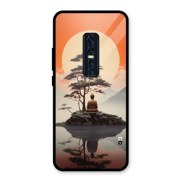 Buddha Nature Glass Back Case for Vivo V17 Pro