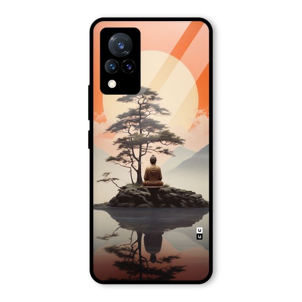 Buddha Nature Glass Back Case for Vivo V21 5G