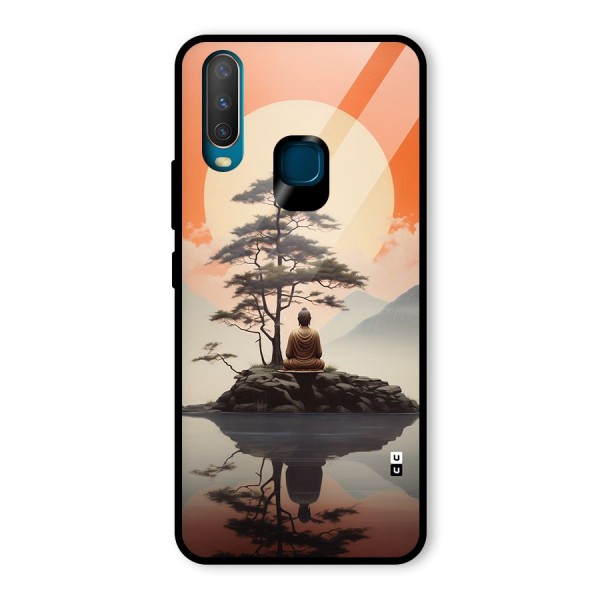 Buddha Nature Glass Back Case for Vivo Y12