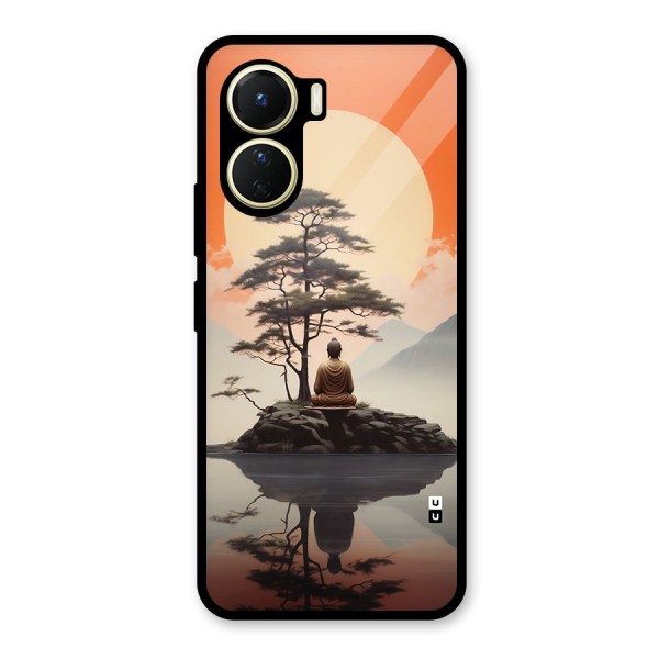 Buddha Nature Glass Back Case for Vivo Y56