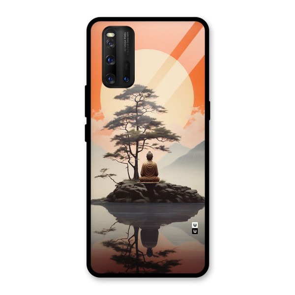 Buddha Nature Glass Back Case for Vivo iQOO 3