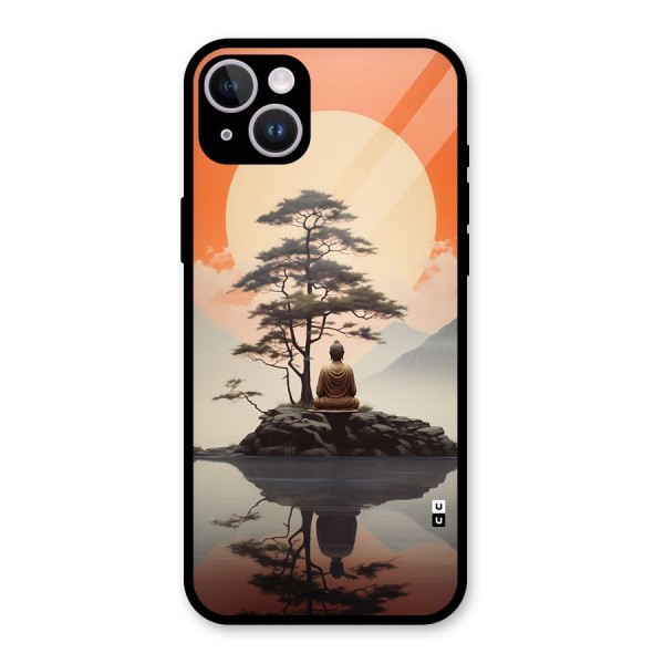 Buddha Nature Glass Back Case for iPhone 14 Plus