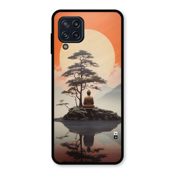 Buddha Nature Metal Back Case for Galaxy M32