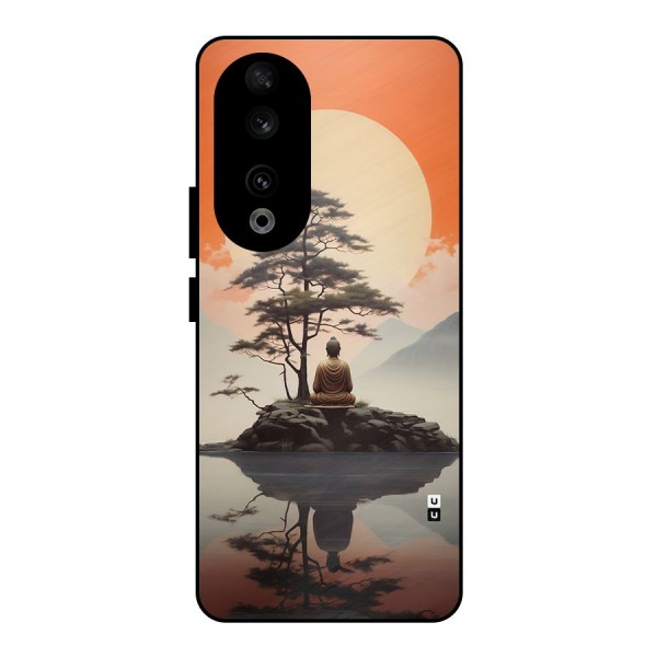 Buddha Nature Metal Back Case for Honor 90