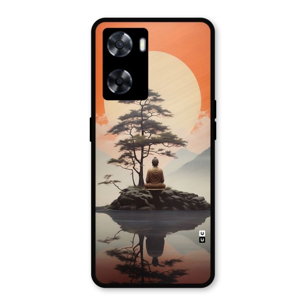 Buddha Nature Metal Back Case for Oppo A57 2022