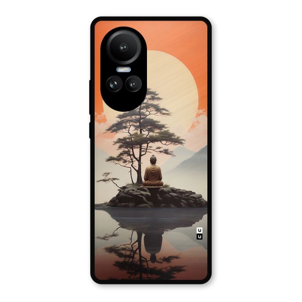 Buddha Nature Metal Back Case for Oppo Reno10 Pro