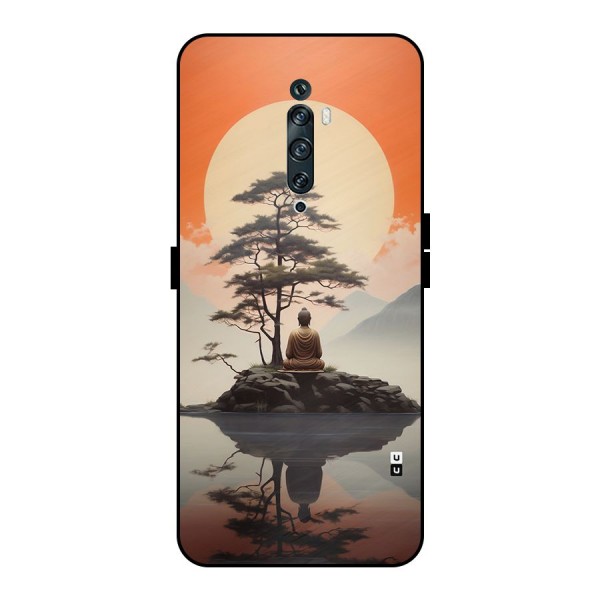 Buddha Nature Metal Back Case for Oppo Reno2 F