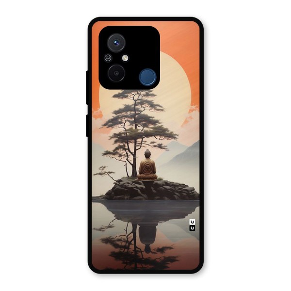 Buddha Nature Metal Back Case for Poco C55