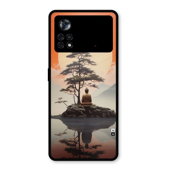 Buddha Nature Metal Back Case for Poco X4 Pro 5G