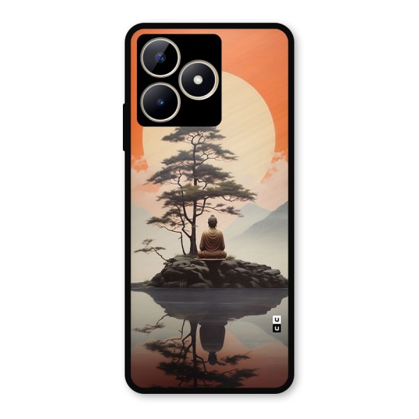 Buddha Nature Metal Back Case for Realme Narzo N53