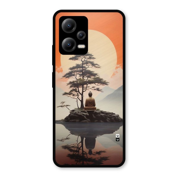 Buddha Nature Metal Back Case for Redmi Note 12 5G