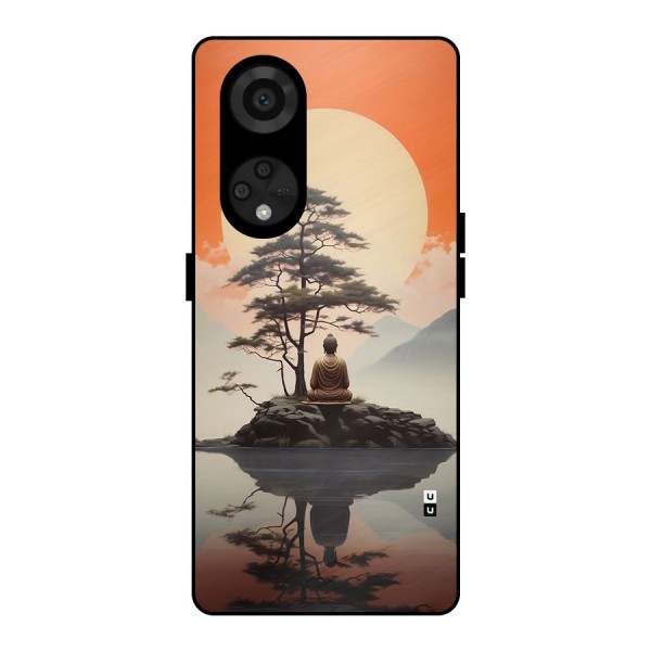 Buddha Nature Metal Back Case for Reno8 T 5G