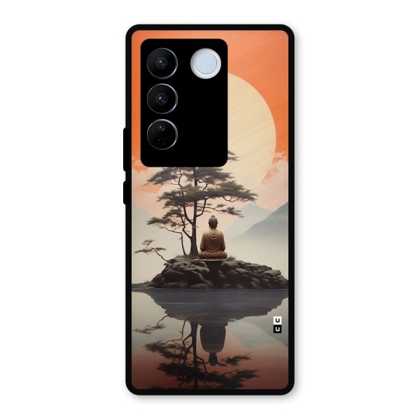 Buddha Nature Metal Back Case for Vivo V27 Pro