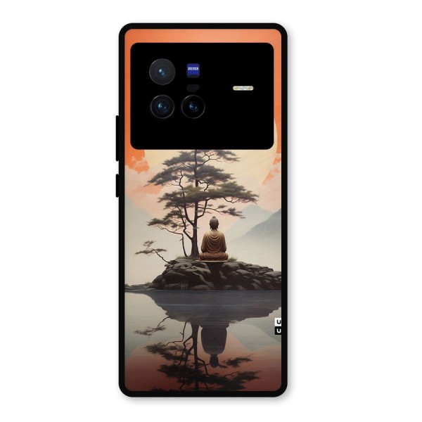 Buddha Nature Metal Back Case for Vivo X80