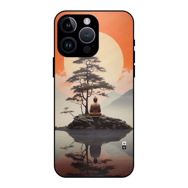 Buddha Nature Metal Back Case for iPhone 14 Pro Max