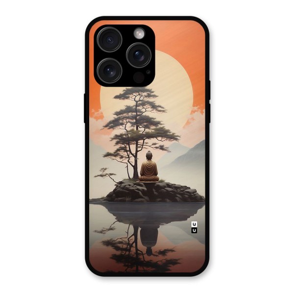 Buddha Nature Metal Back Case for iPhone 15 Pro Max