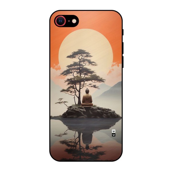 Buddha Nature Metal Back Case for iPhone 8