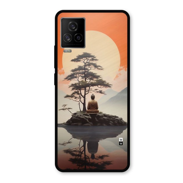 Buddha Nature Metal Back Case for iQOO 7 Legend 5G