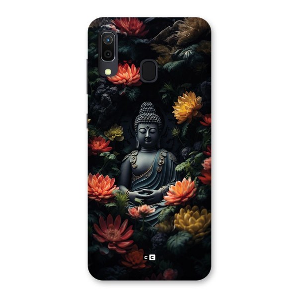 Buddha With Flower Back Case for Galaxy A20