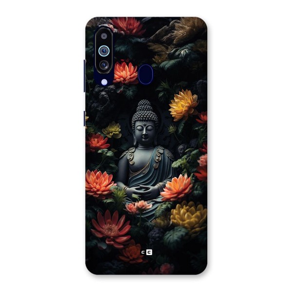 Buddha With Flower Back Case for Galaxy A60