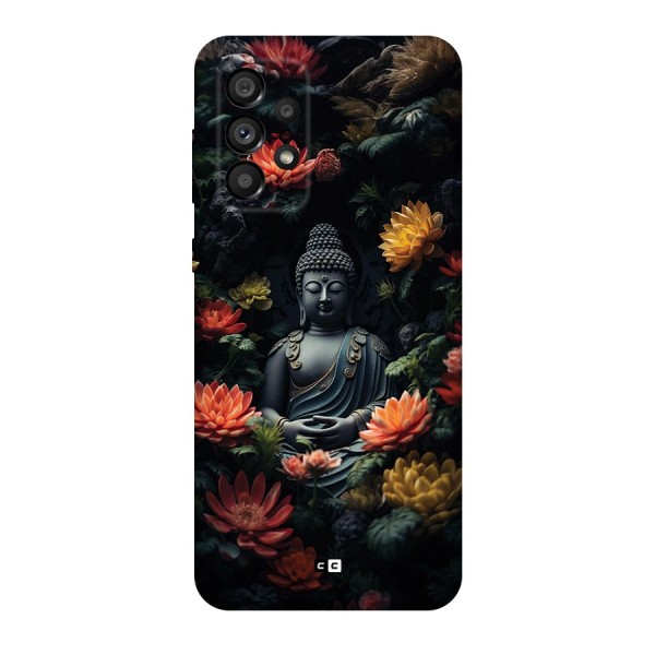 Buddha With Flower Back Case for Galaxy A73 5G