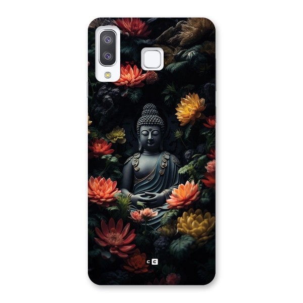 Buddha With Flower Back Case for Galaxy A8 Star