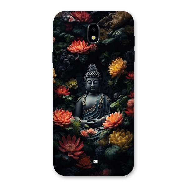 Buddha With Flower Back Case for Galaxy J7 Pro