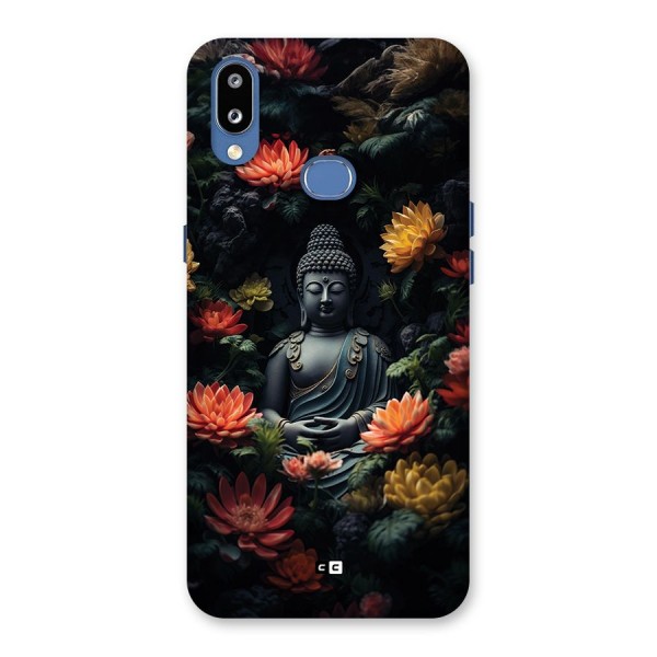 Buddha With Flower Back Case for Galaxy M01s