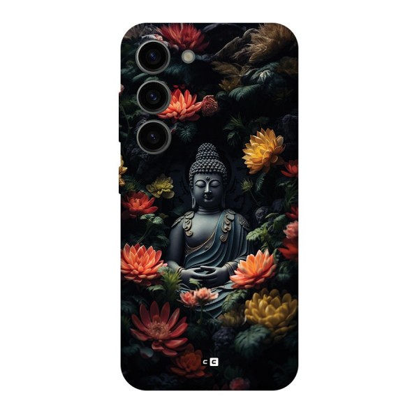 Buddha With Flower Back Case for Galaxy S23