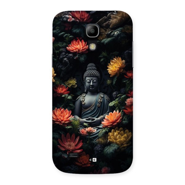 Buddha With Flower Back Case for Galaxy S4 Mini