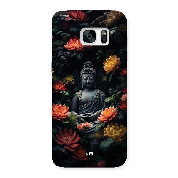 Buddha With Flower Back Case for Galaxy S7 Edge